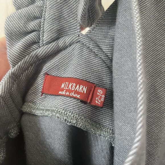 Milkbarn Denim Ruffle Overalls Girls Size 12-18 Months - Picture 9 of 13